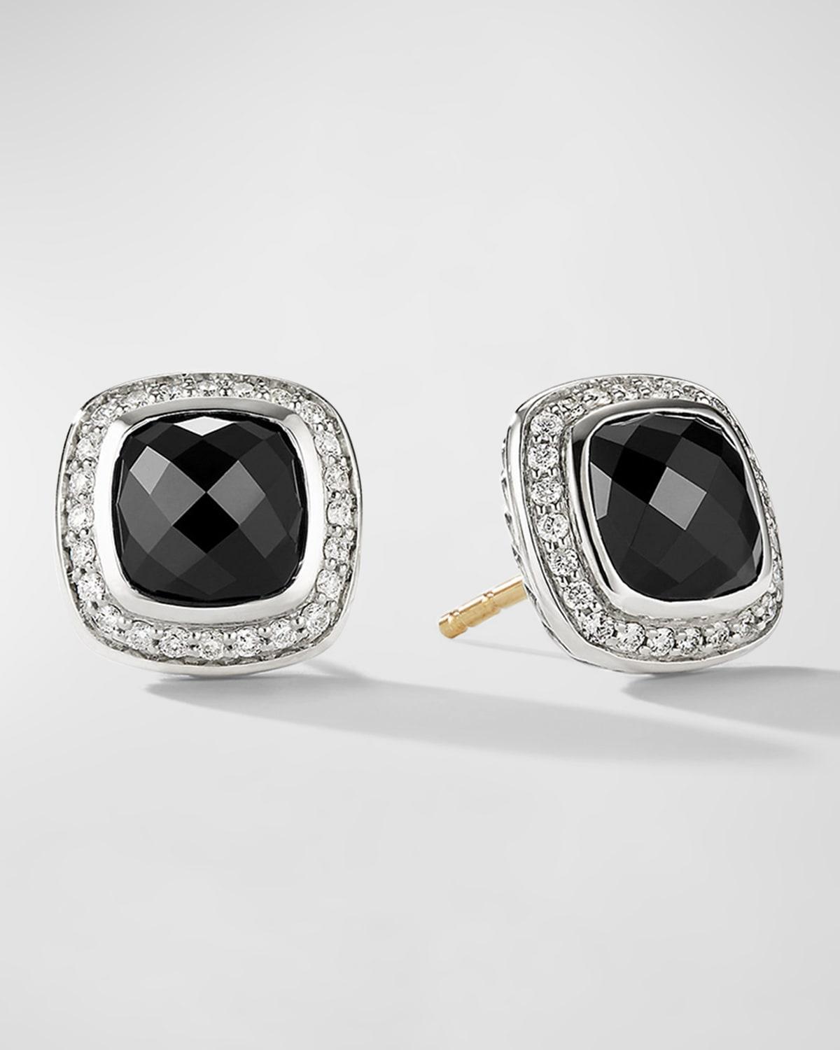 Womens Albion Earrings with Gemstone & Diamonds Product Image