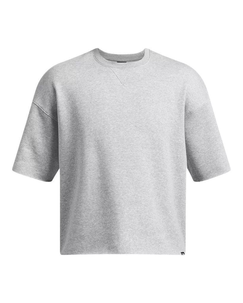 Men's UA Icon Fleece Short Sleeve Crew Product Image