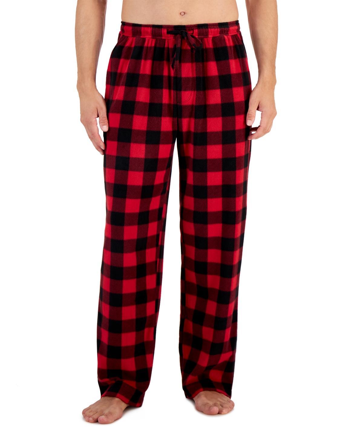 Club Room Mens Fleece Pajama Pants, Created for Macys Product Image