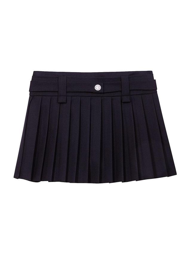 Womens Short Pleated Skirt Product Image