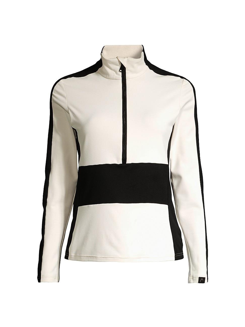 Womens Legacy Colorblocked Quarter-Zip Ski Jacket Product Image