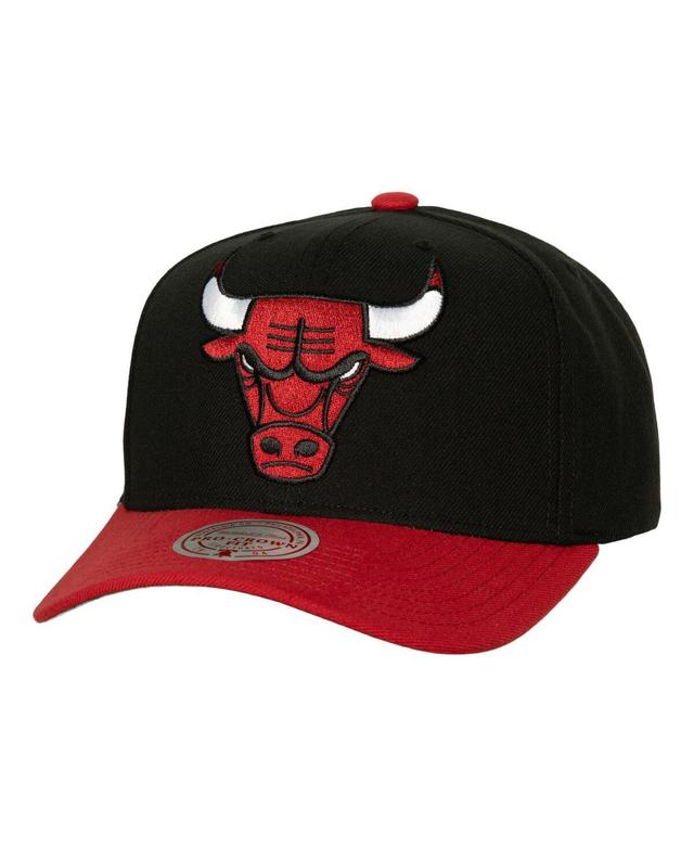 Mens Mitchell & Ness /Red Chicago Bulls Soul XL Logo Pro Crown Snapback Hat Product Image