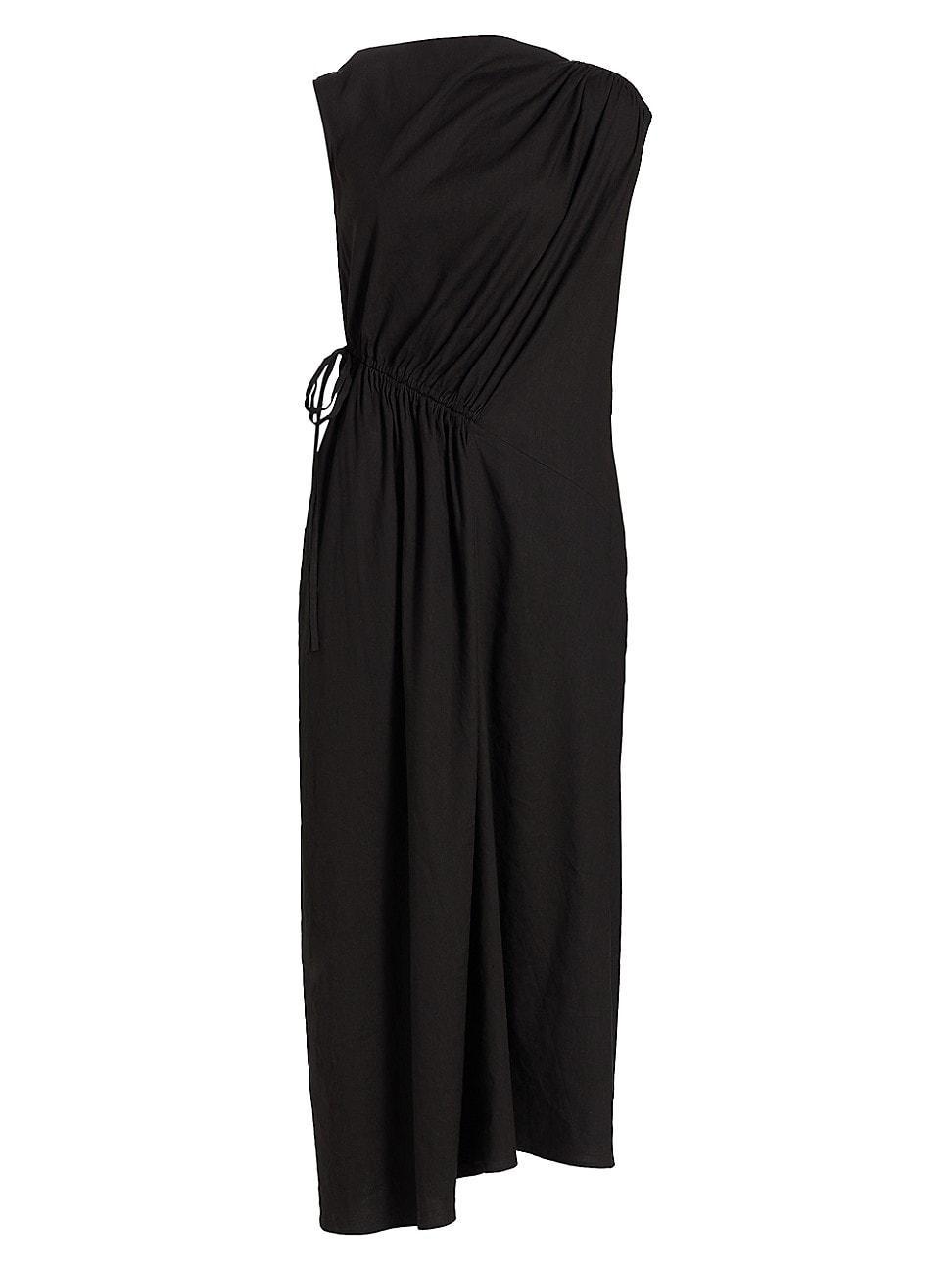 Womens Annette Gathered Tie Maxi Dress Product Image