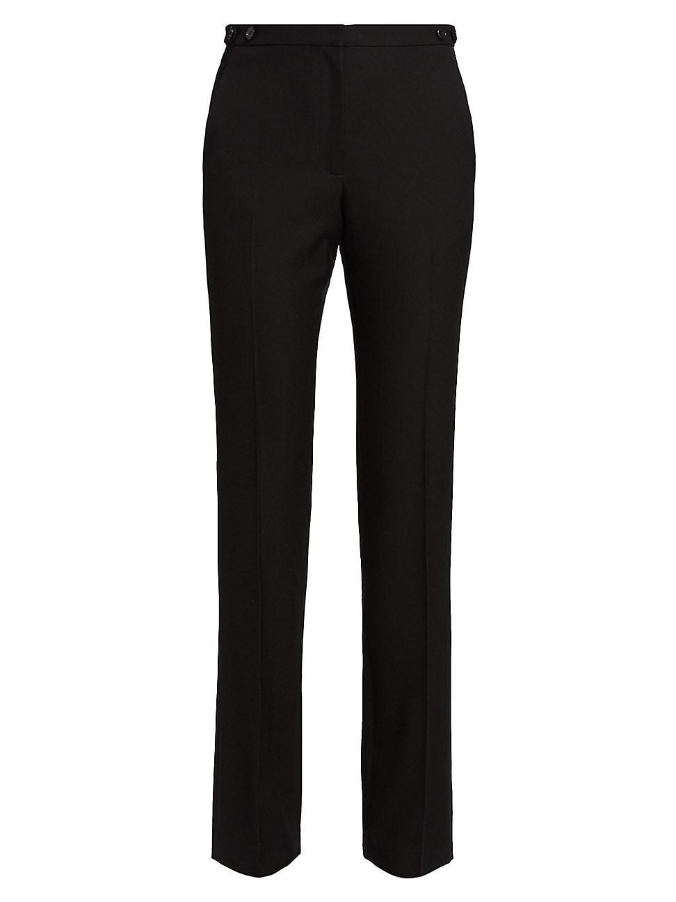 Womens Jesse Wool Straight-Leg Pants Product Image