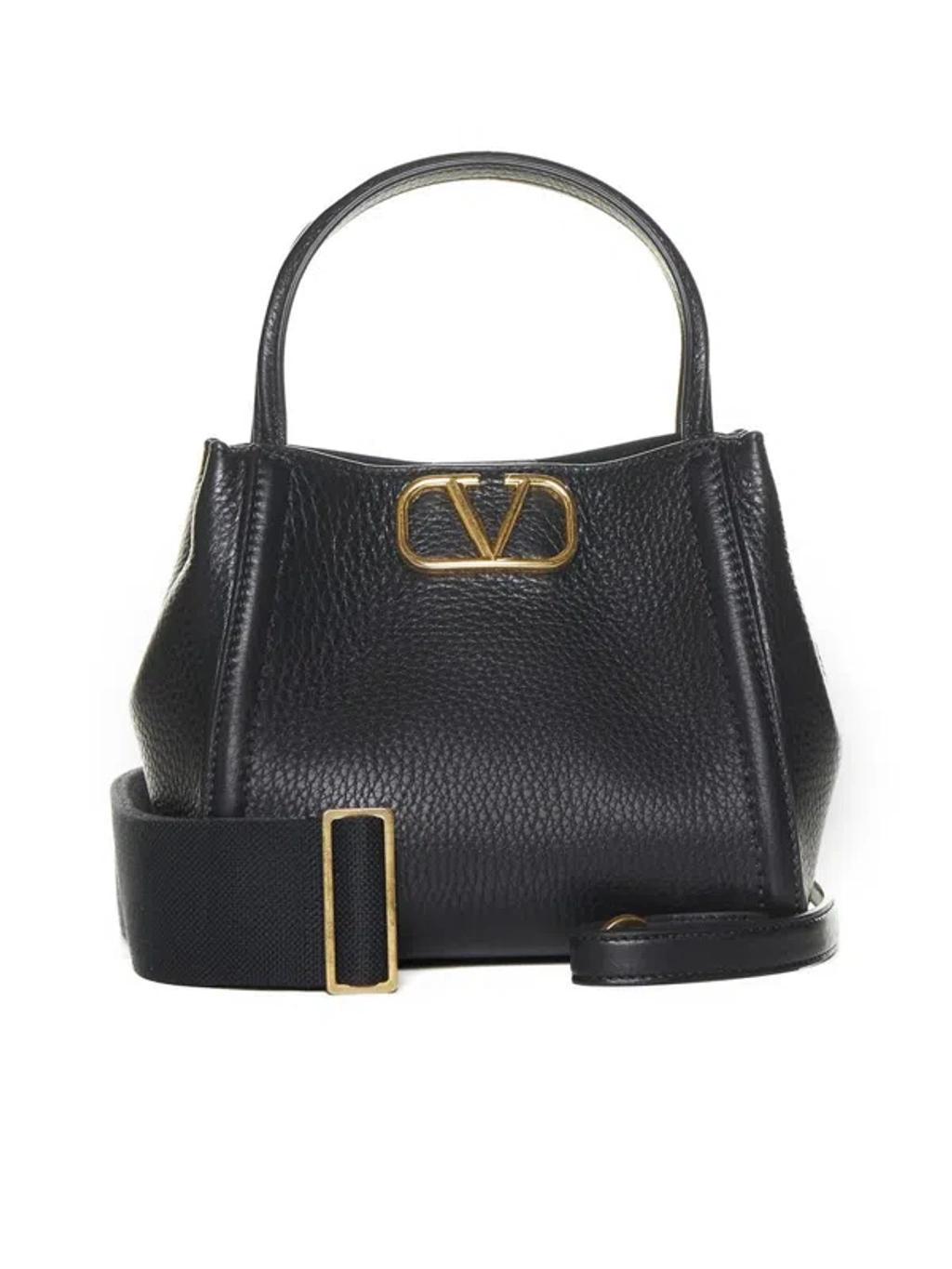 VALENTINO GARAVANI Alltime Handbag Purse Tote In Black Product Image