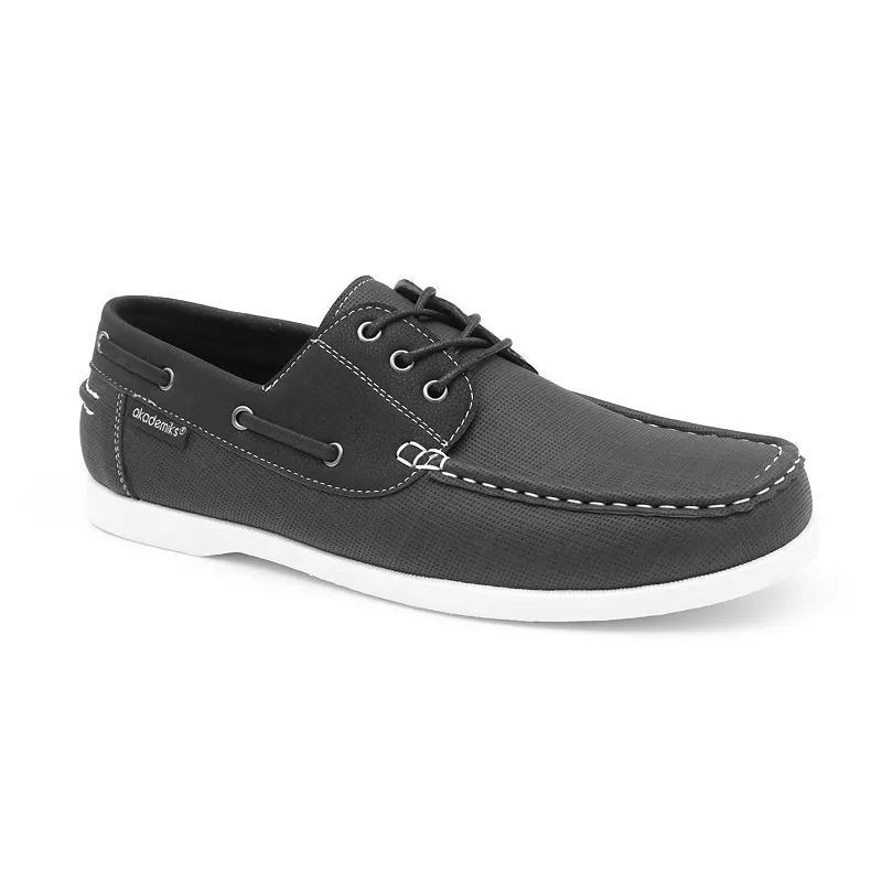 Akademiks Marina 2 Mens Boat Shoes Blue Product Image