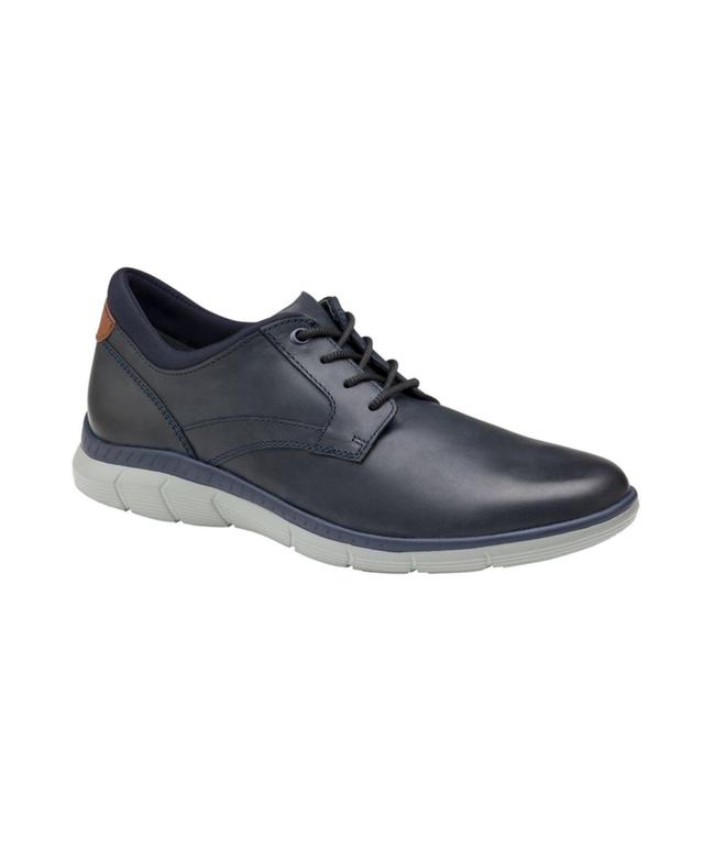 Johnston & Murphy Parsons Plain Toe (Navy) Men's Shoes Product Image