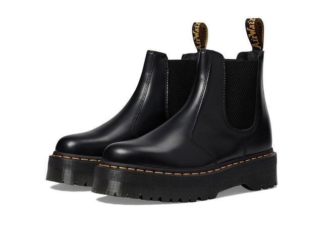 2976 Smooth Leather Platform Chelsea Boots Product Image