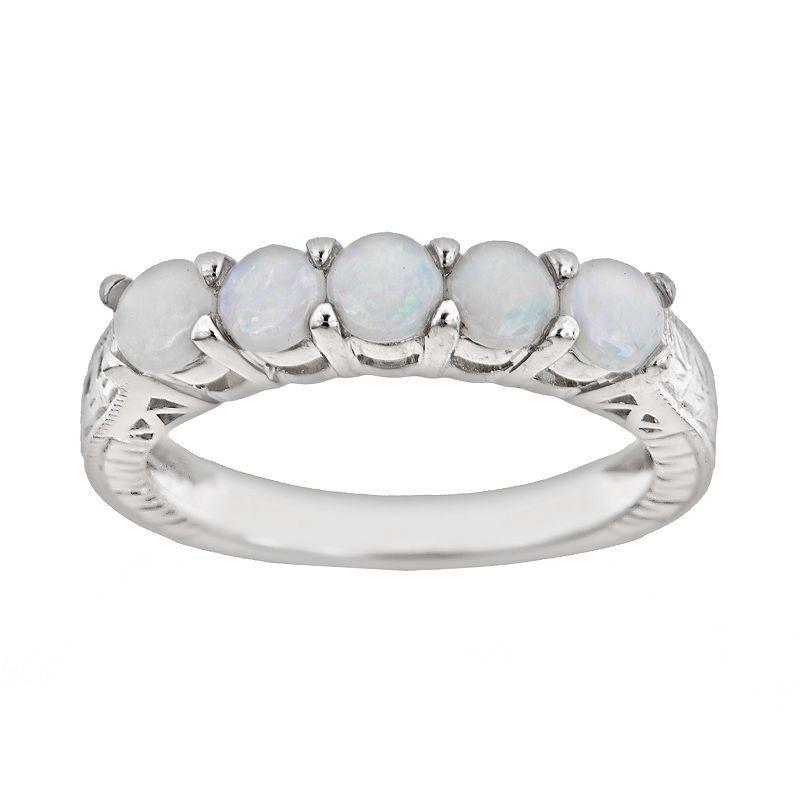 Blue Topaz (1-1/2 ct. t.w.) Ring in Sterling Silver (Also Available in Other Birthstones) Product Image