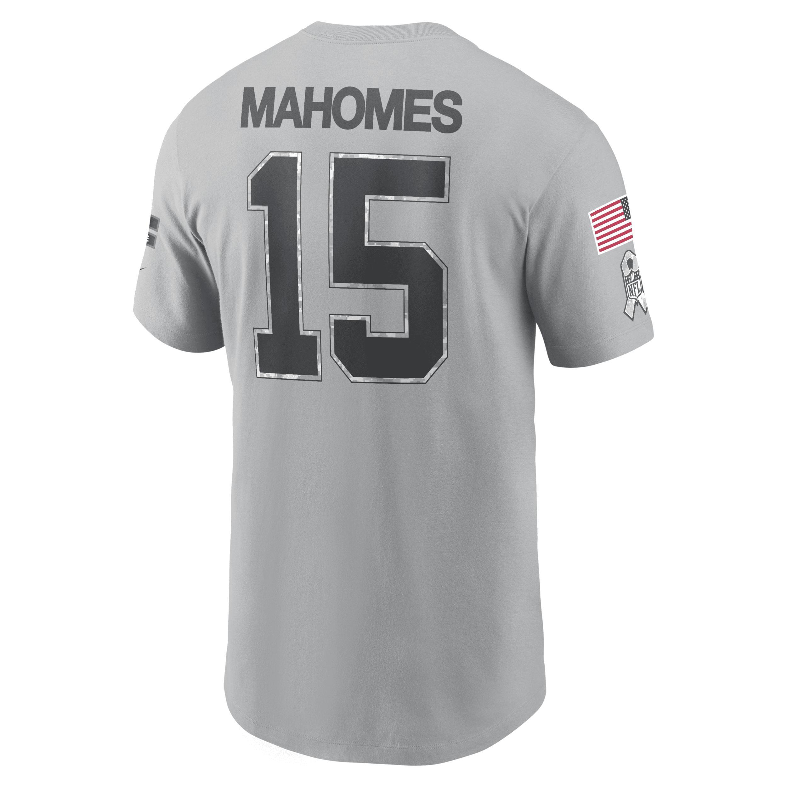 Patrick Mahomes Kansas City Chiefs Salute to Service Nike Mens NFL T-Shirt Product Image