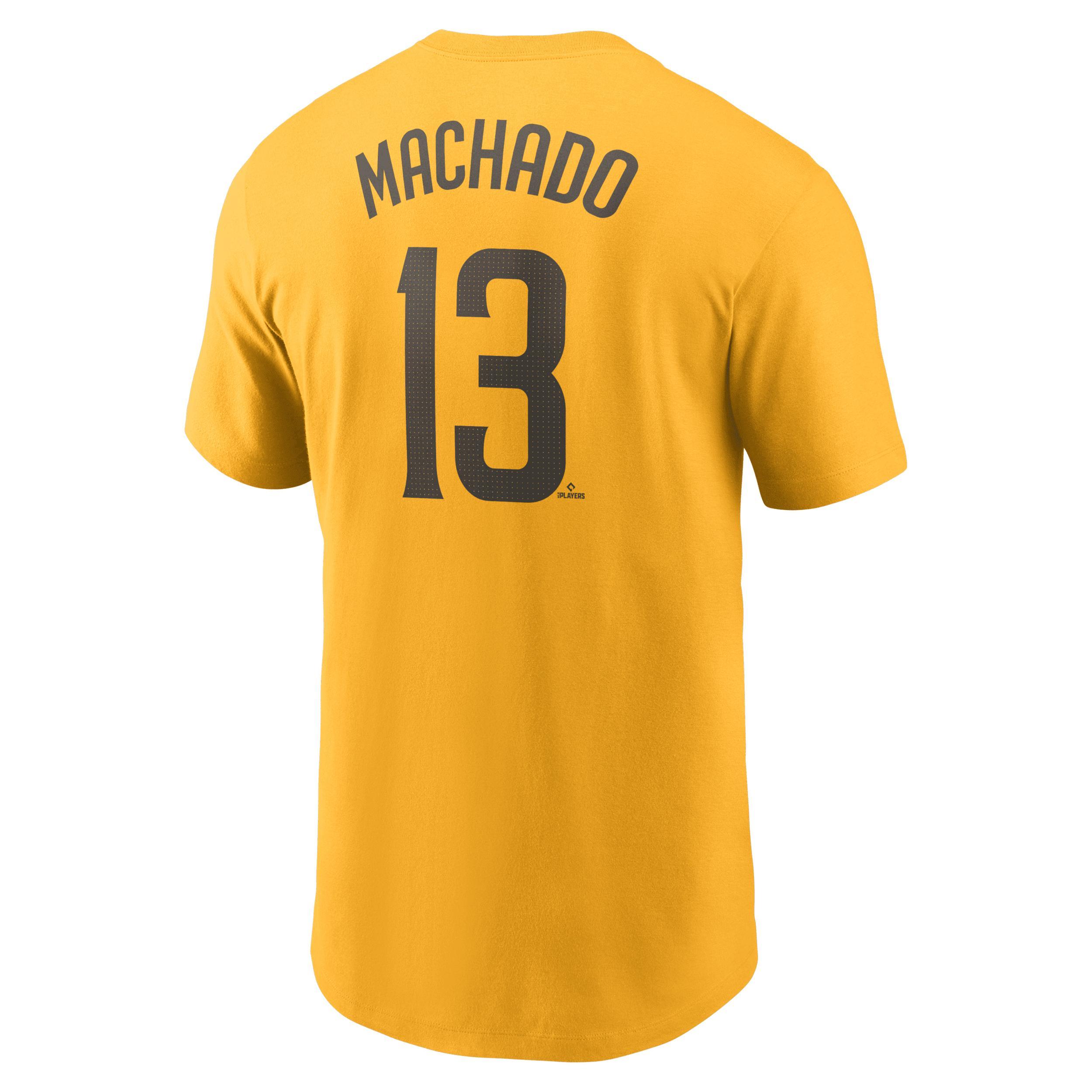 Manny Machado San Diego Padres Fuse Nike Men's MLB T-Shirt Product Image