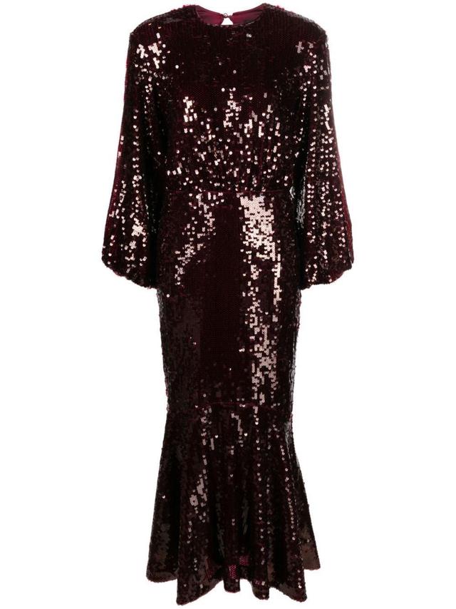 sequinned maxi dress Product Image