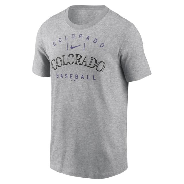 Colorado Rockies Home Team Athletic Arch Nike Men's MLB T-Shirt Product Image