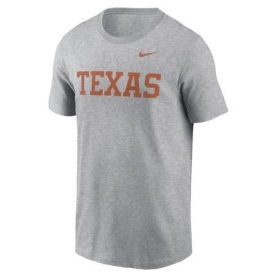 Texas Longhorns Primetime Wordmark Men's Nike College T-Shirt Product Image