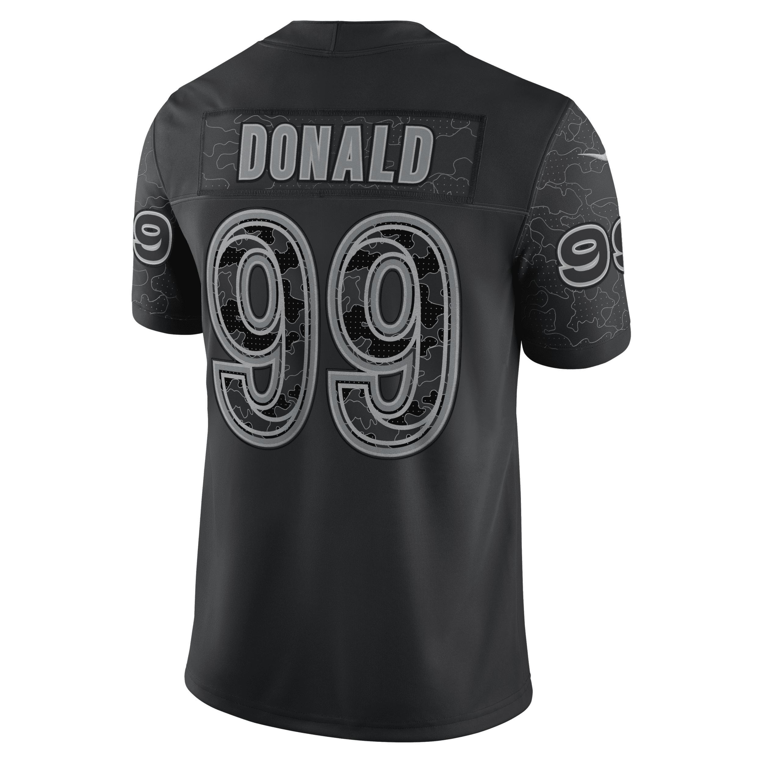 Mens Nike Aaron Donald Los Angeles Rams RFLCTV Limited Jersey Product Image