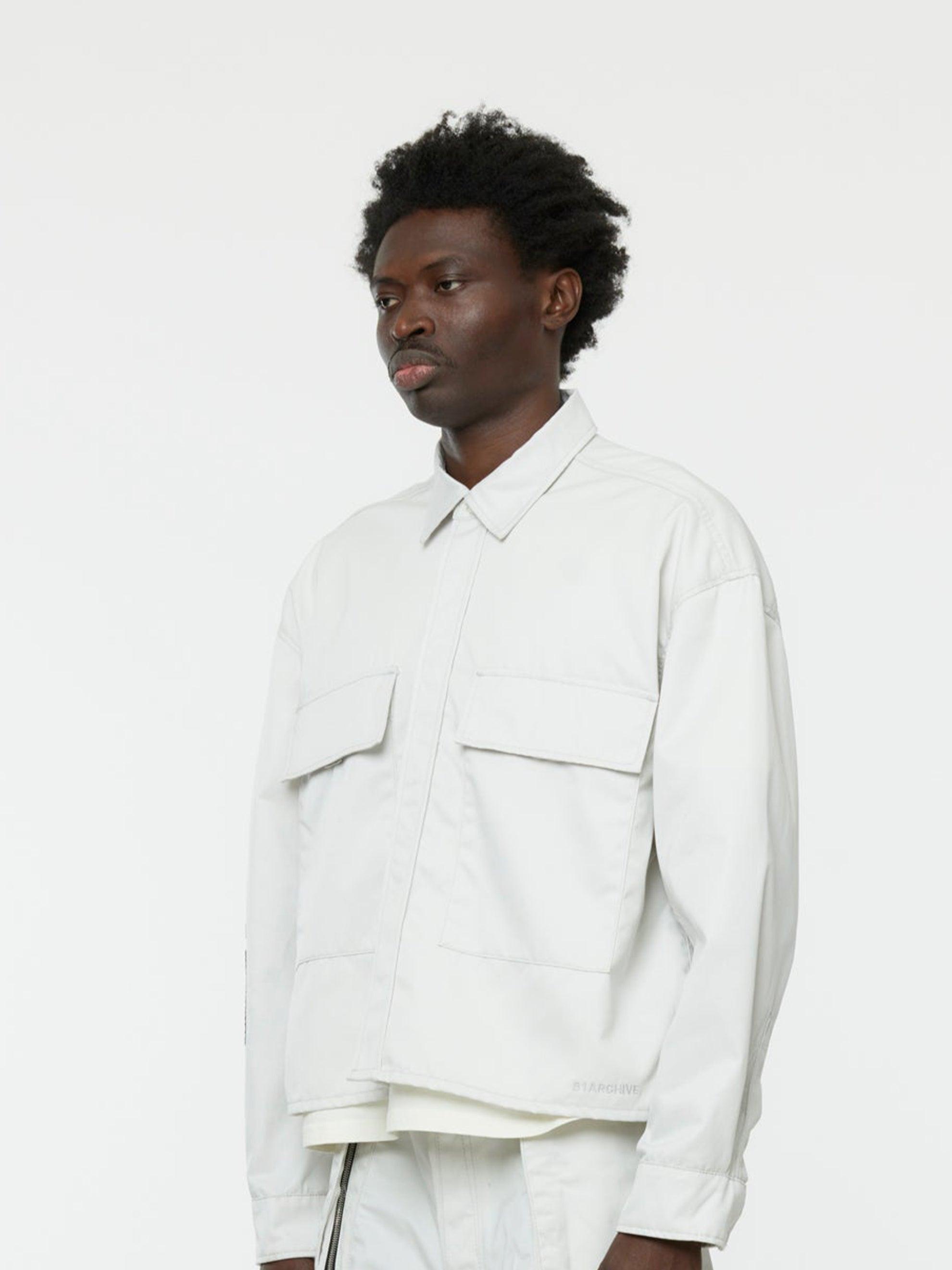 Flap Pocket Shirt (Cool Grey) Product Image