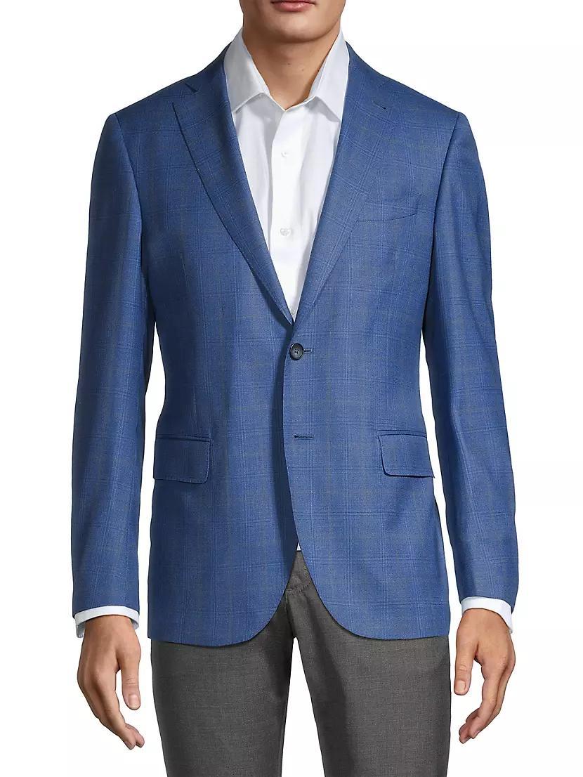 COLLECTION Plaid Wool Sportcoat Product Image