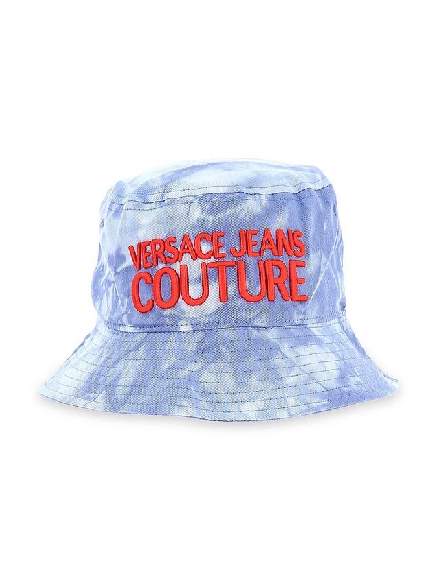 Mens Tie-Dye Logo Bucket Hat Product Image