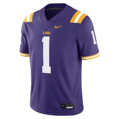 LSU Tigers Men's Nike Dri-FIT College Game Jersey Product Image