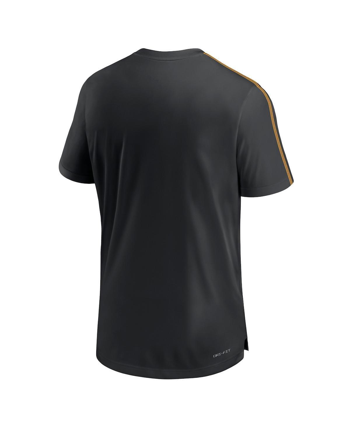 NIKE Men's Oregon Ducks 2024 Sideline Coach Performance T-shirt In Anthrapple Product Image