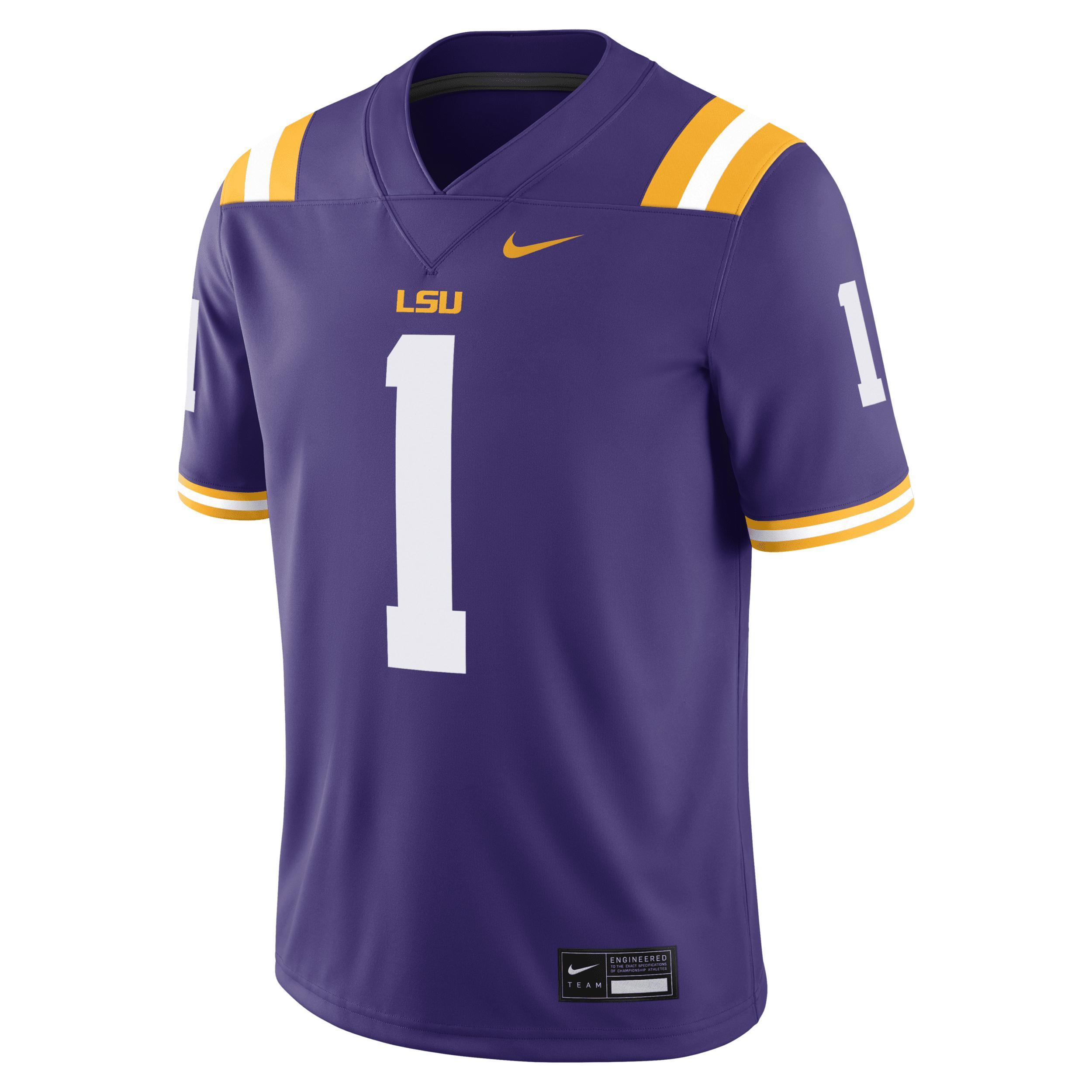 LSU Tigers Nike Men's Dri-FIT College Game Jersey Product Image