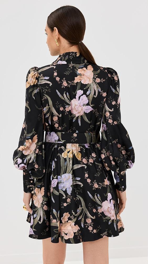 Zimmermann Eden Belted Flip Mini Dress | Shopbop Product Image