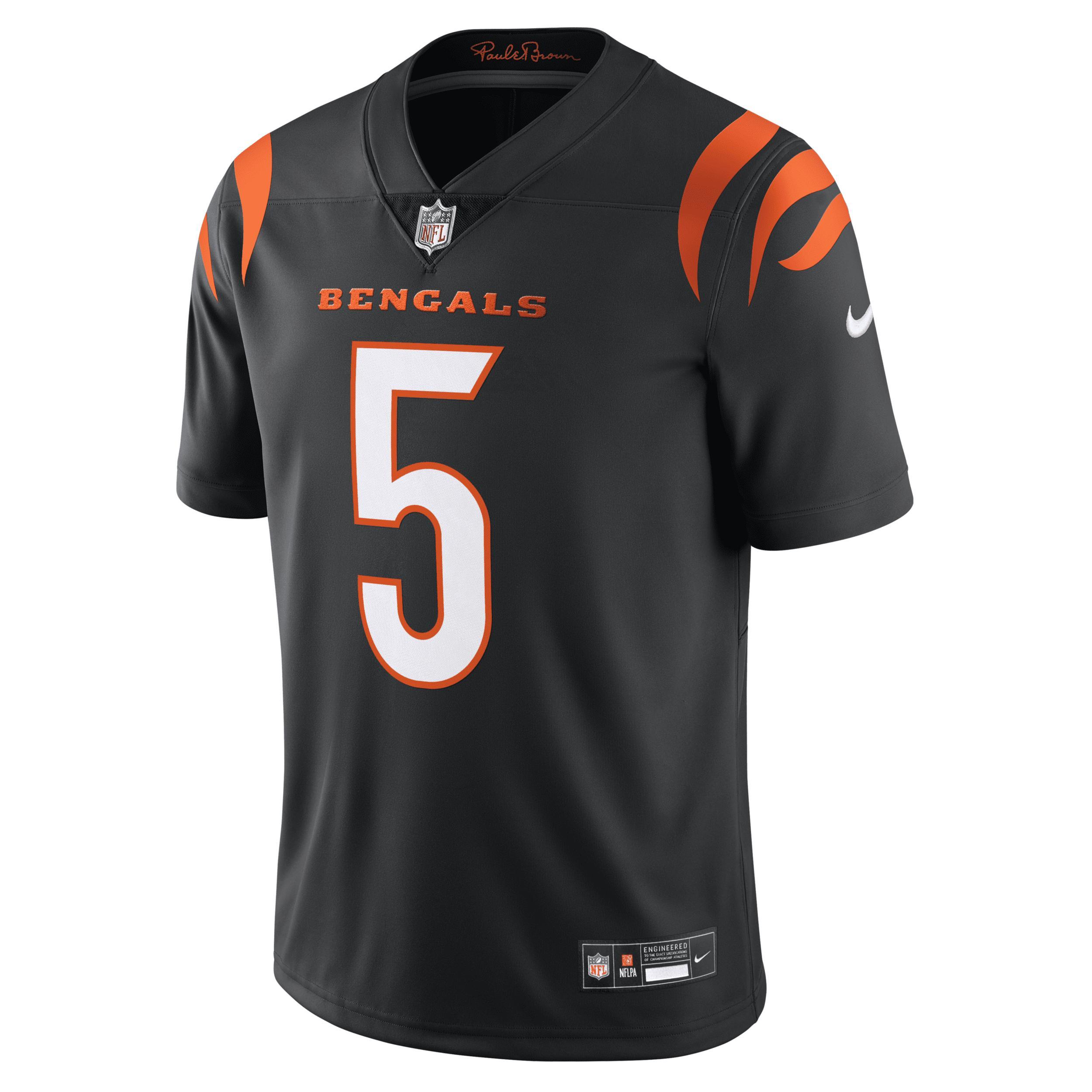 Nike Mens Tee Higgins Cincinnati Bengals Vapor Untouchable Limited Jersey - Black Product Image