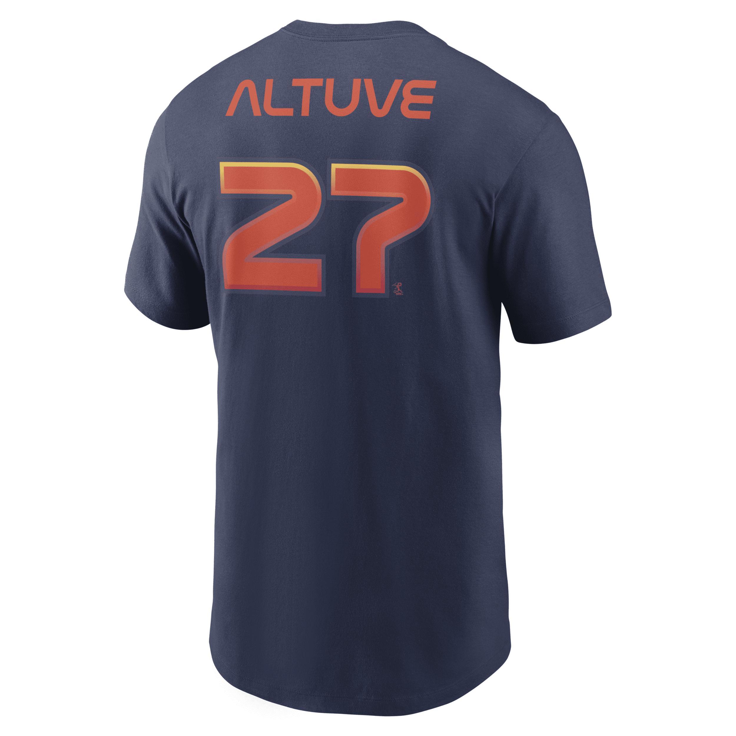 Nike Men's MLB Houston Astros City Connect (Jose Altuve) T-Shirt Product Image