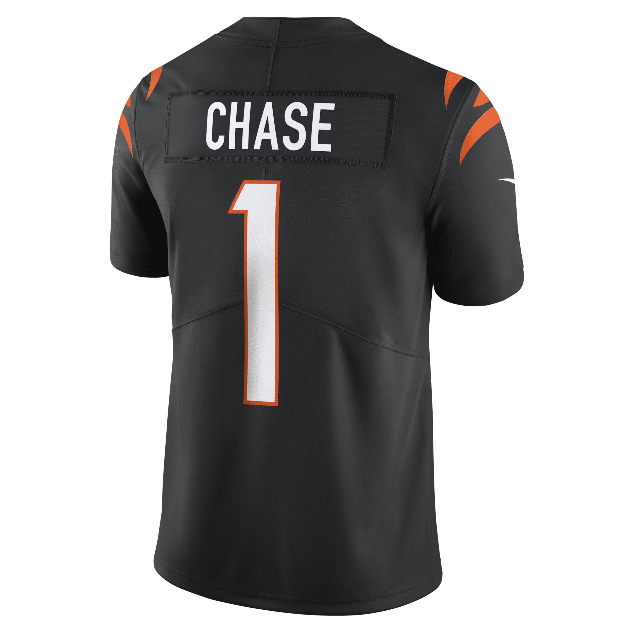 Ja'Marr Chase Cincinnati Bengals Nike Men's Dri-FIT NFL Limited Football Jersey Product Image