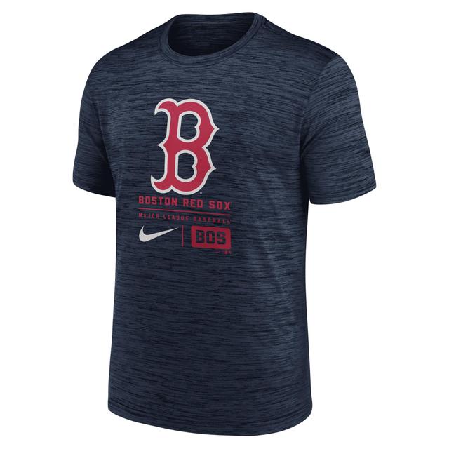 Boston Red Sox Large Logo Velocity Nike Mens MLB T-Shirt Product Image