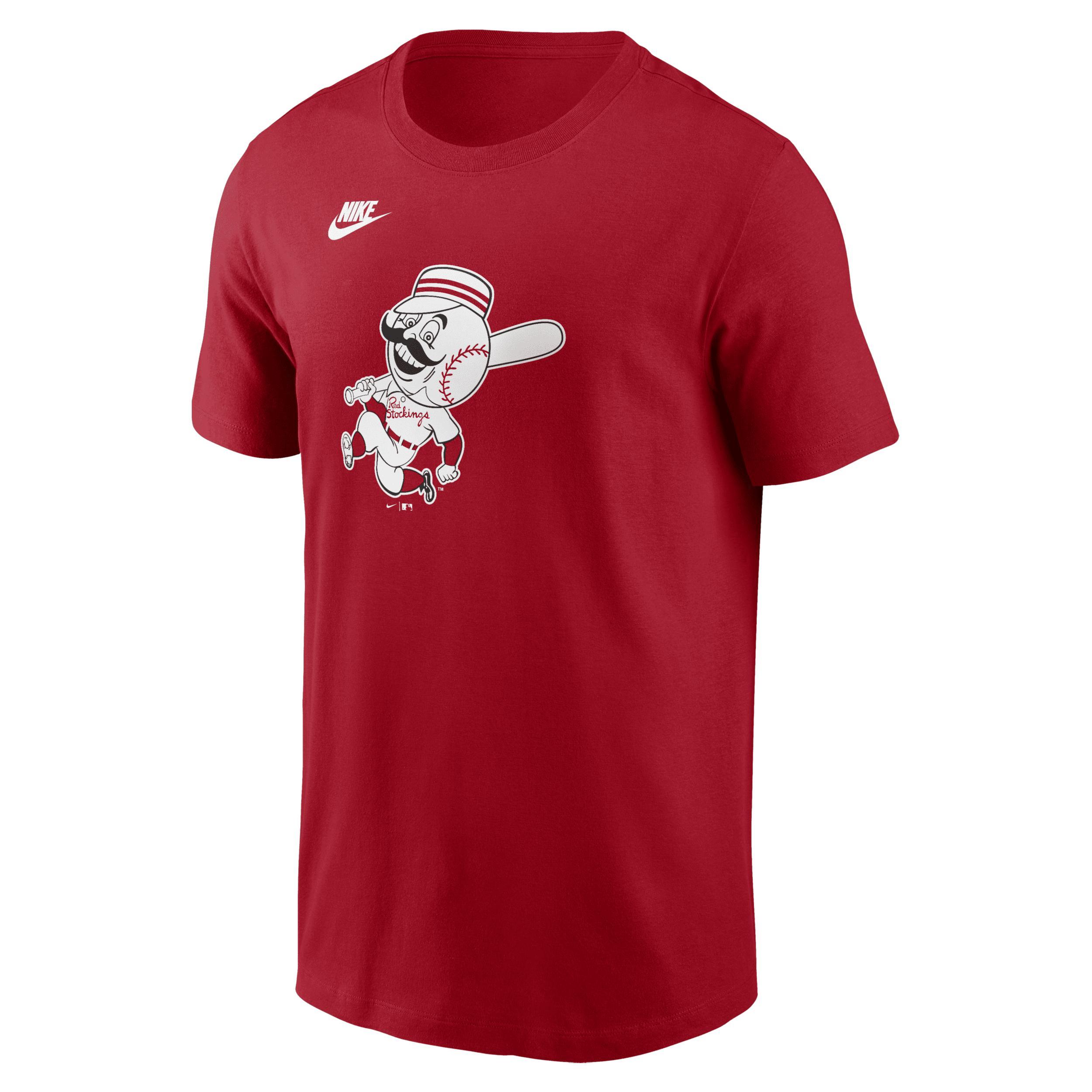 Cincinnati Reds Cooperstown Logo Nike Men's MLB T-Shirt Product Image