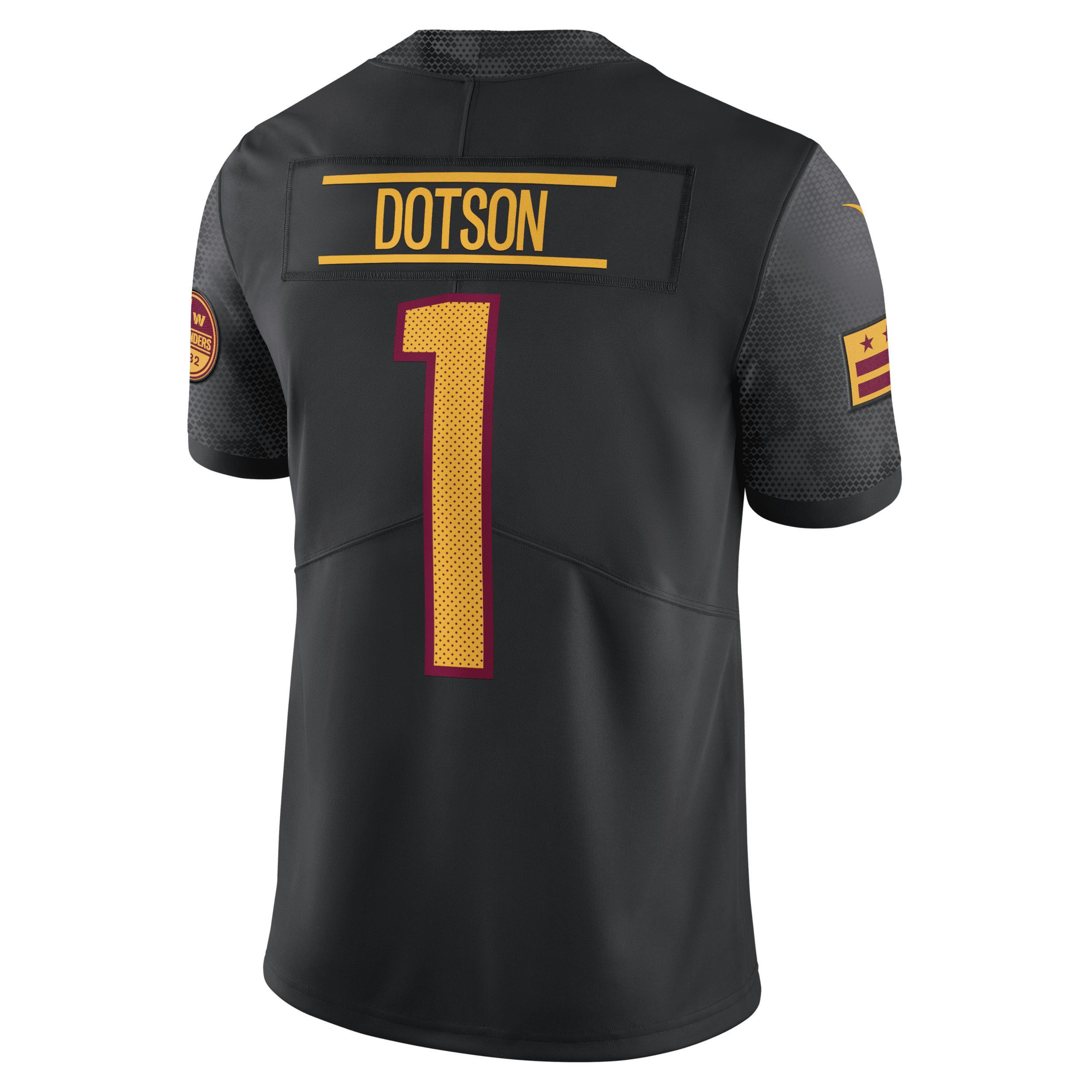 Jahan Dotson Washington Commanders Nike Men's Dri-FIT NFL Limited Football Jersey Product Image