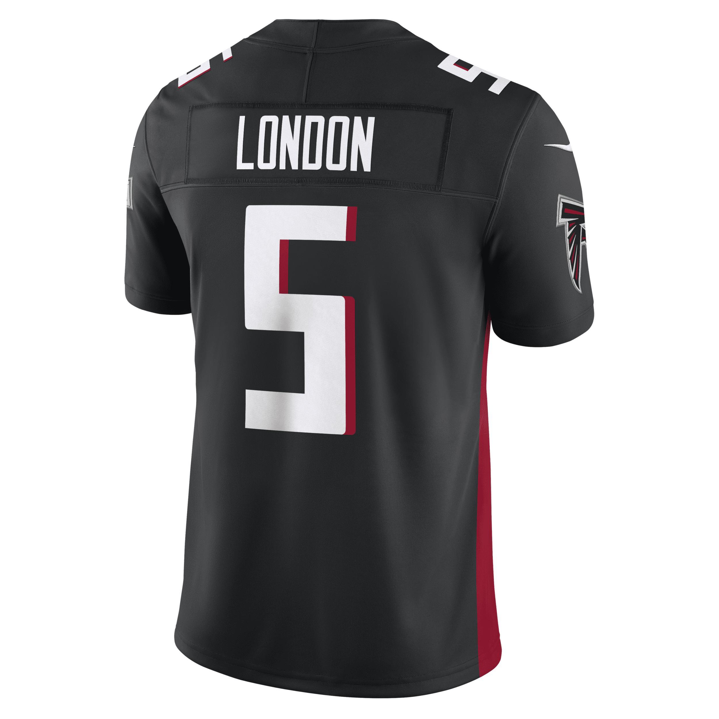 Mens Nike Drake London Black Atlanta Falcons Vapor F.u.s.e. Limited Jersey - Black Product Image