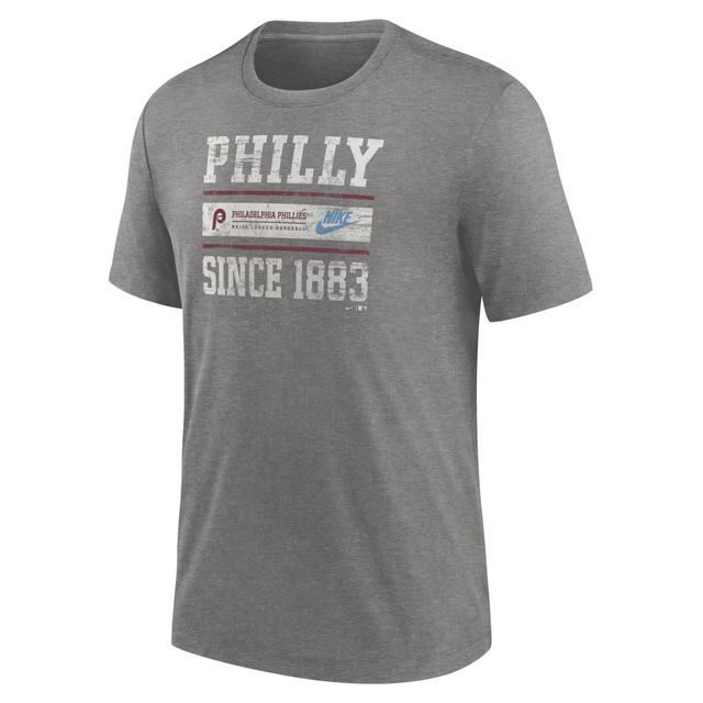 Philadelphia Phillies Cooperstown Local Stack Nike Men's MLB T-Shirt Product Image