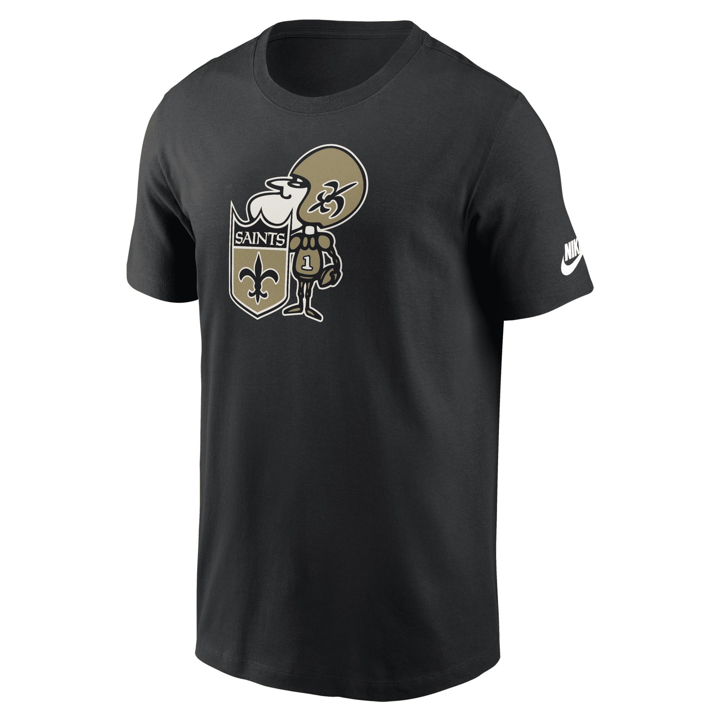 New Orleans Saints Rewind Logo Essential Nike Mens NFL T-Shirt Product Image