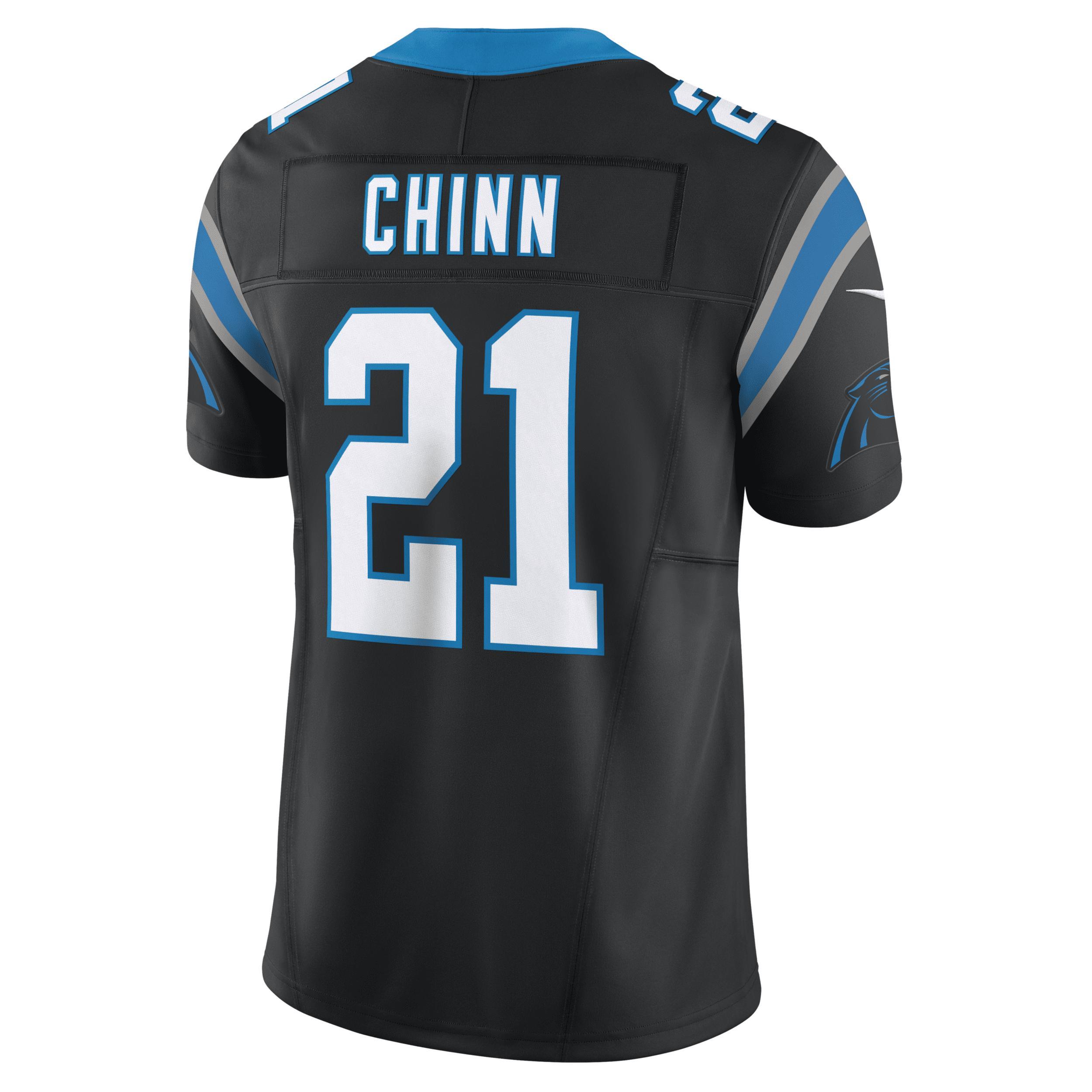 Nike Mens Jeremy Chinn Carolina Panthers Vapor F.u.s.e. Limited Jersey - Black Product Image