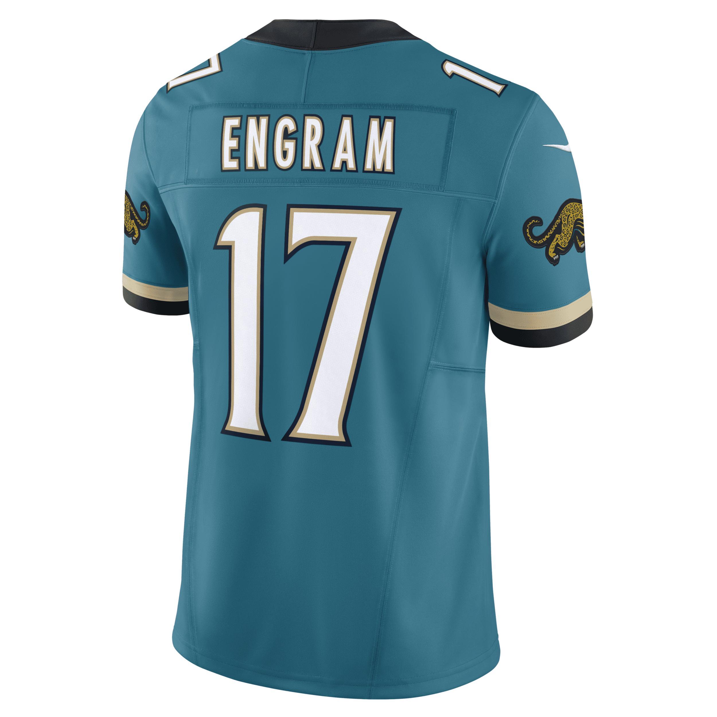 Nike Mens Evan Engram Teal Jacksonville Jaguars Prowler Throwback Vapor F.u.s.e. Limited Jersey - Teal Product Image