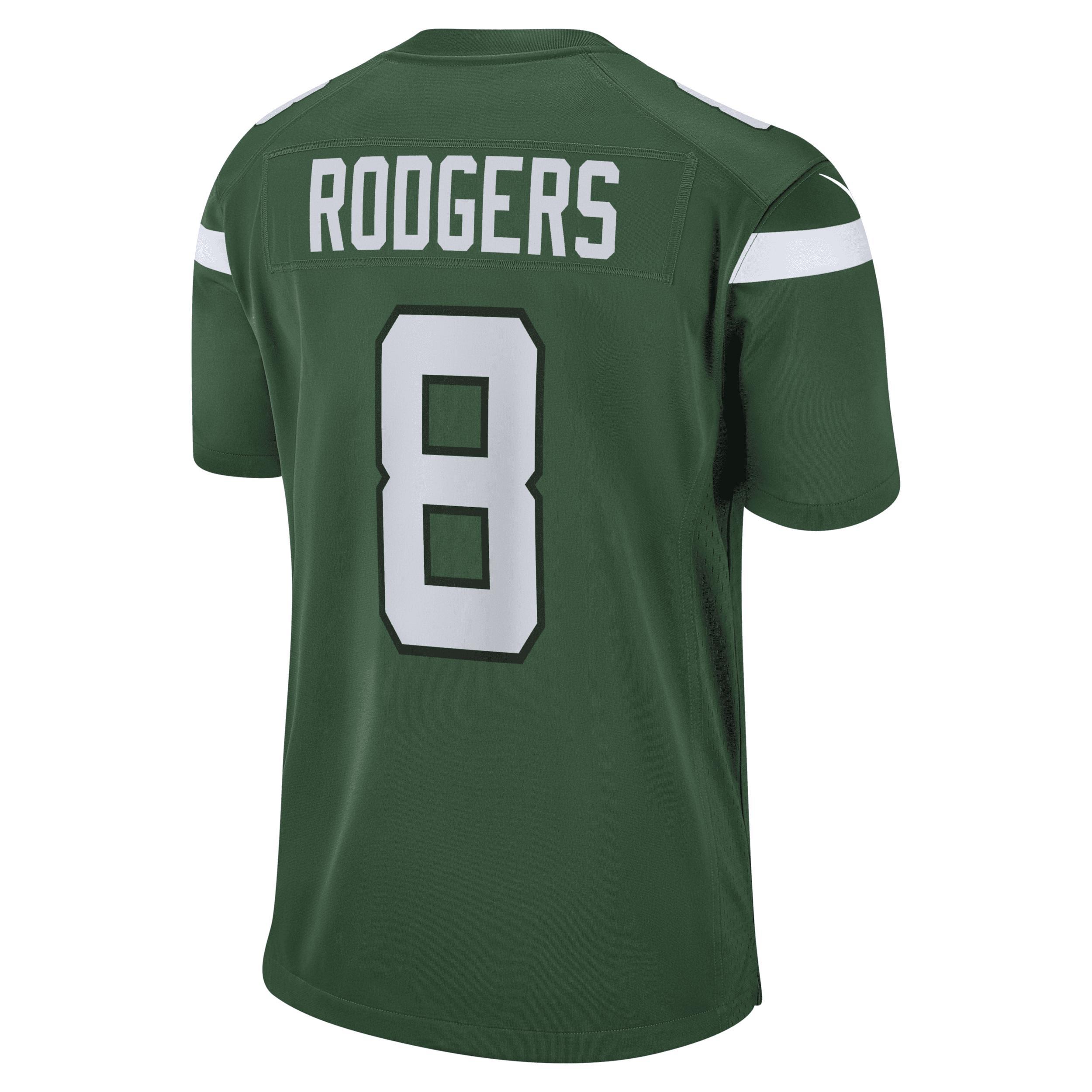 Aaron Rodgers New York Jets Nike Men's NFL Game Football Jersey Product Image