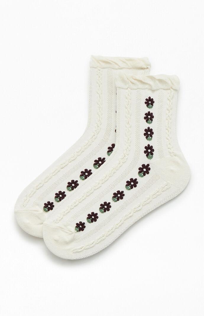 Daisy Textured Socks Product Image