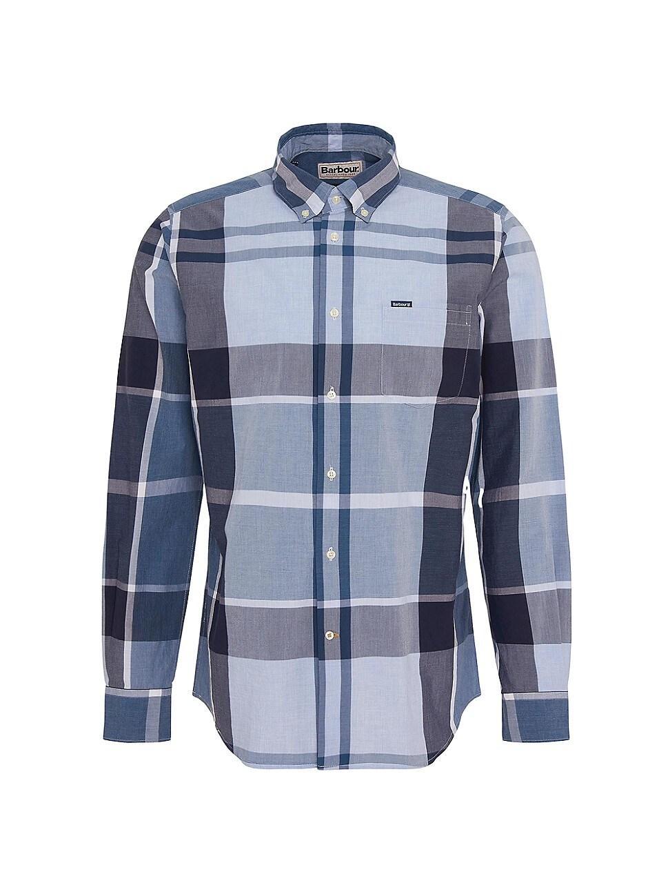 Barbour Harris Tailored Fit Plaid Cotton Button-Down Shirt Product Image