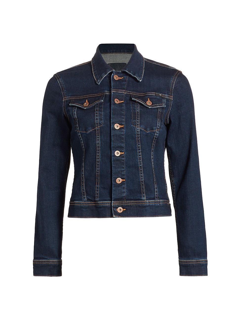 Womens Robyn Slim Denim Jacket Product Image