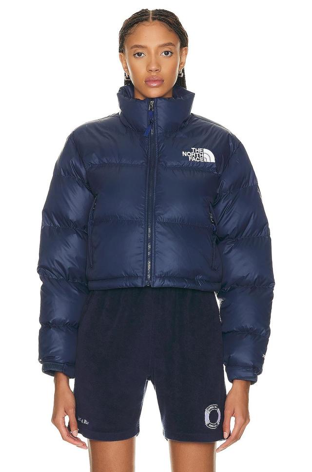 The North Face Nuptse Short Jacket in Navy Product Image