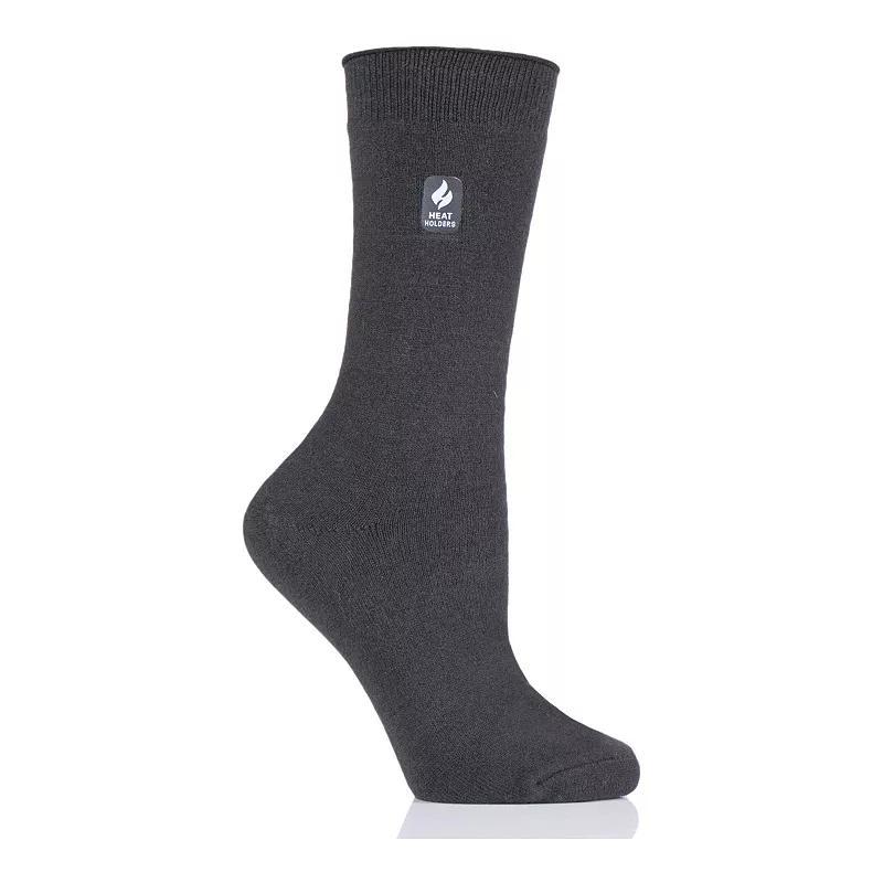 Womens Heat Holders Ultra Lite 3X Warmer Solid Crew Socks Product Image