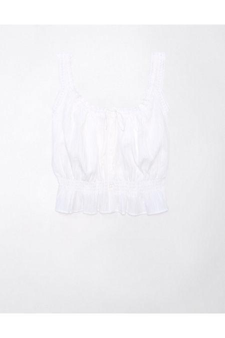 AE Button-Up Lace Cami Women's Product Image