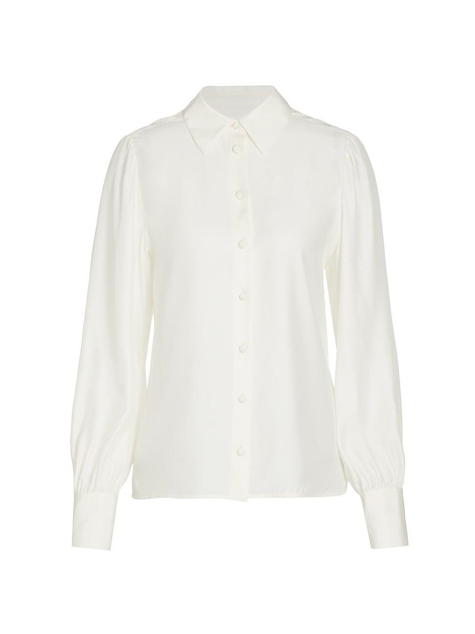 FRAME Victorian Silk Shirt Product Image