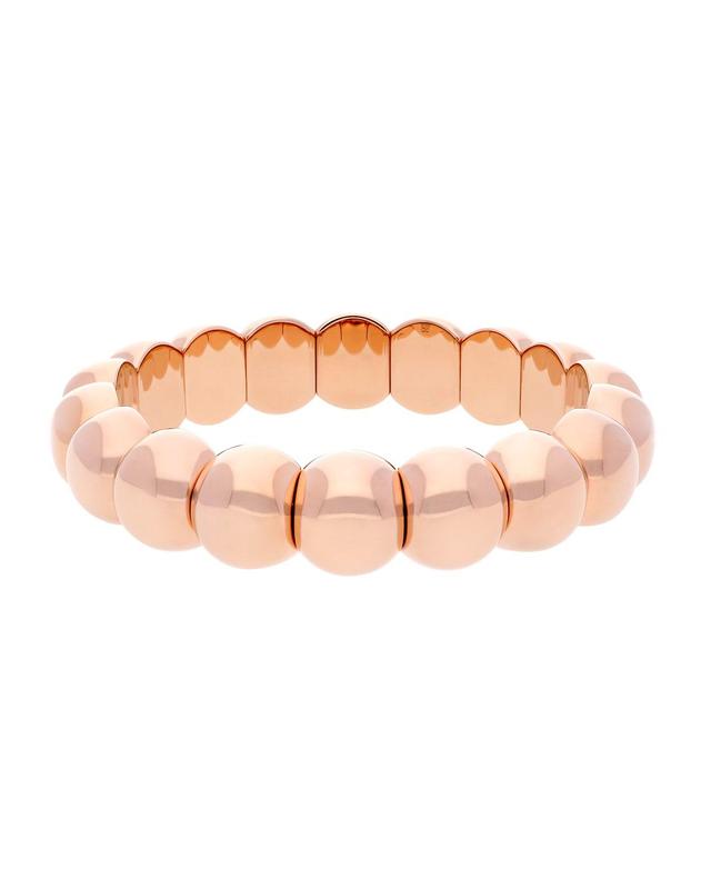 18k Rose Gold Overlay Stretch Bracelet Product Image