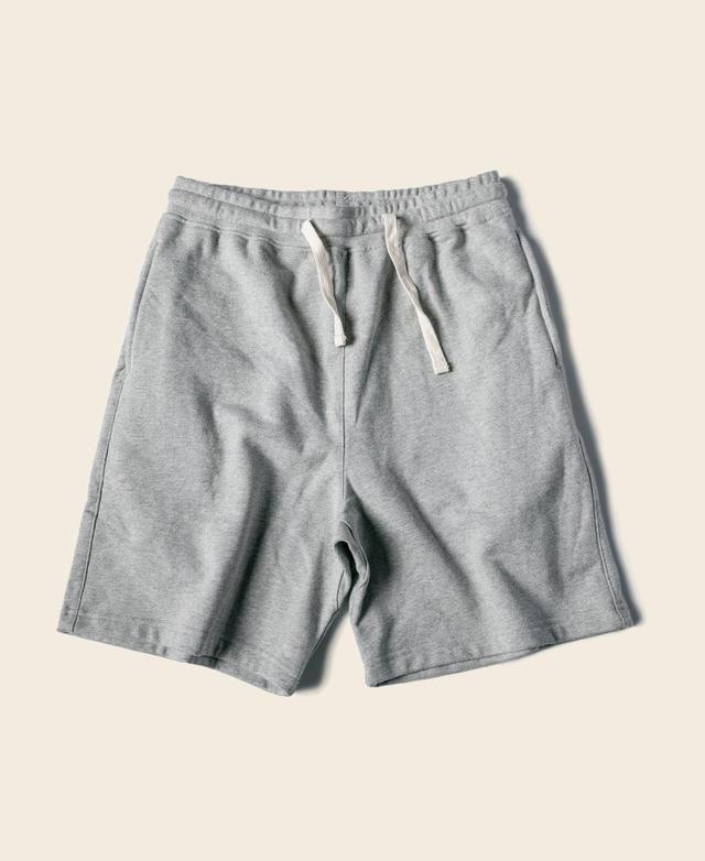 15 oz French Terry Sweat Shorts - Gray Product Image