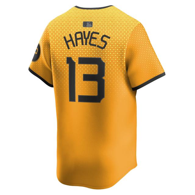 Ke'Bryan Hayes Pittsburgh Pirates City Connect Nike Men's Dri-FIT ADV MLB Limited Jersey Product Image