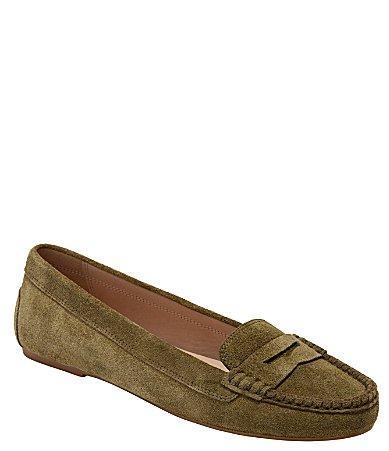 Jack Rogers Meyers Penny Suede Moccasins Product Image