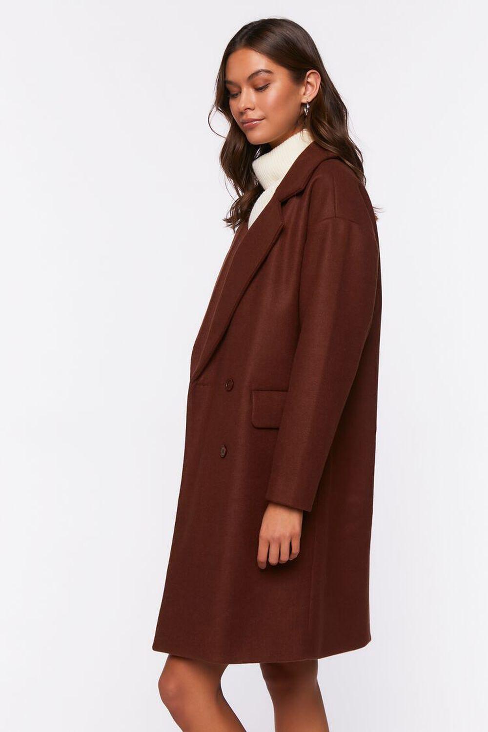 Double-Breasted Duster Coat | Forever 21 Product Image